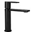 Змішувач для умивальника Rea Flip низький black REA-B2005 Чорний матовий - мініатюра 1