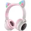 Наушники с микрофоном Hoco W27 Cat Ear Grey - миниатюра 8