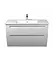 Тумба підвісна Мойдодир Trend 100-A у ванну з Creavit умивальником SU-100 Білий - мініатюра 7