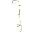 Душова система Corsan Lugo gold з термостатом та виливом CMN01TGLW, Золотий - мініатюра 1