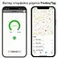 Мини GPS трекер - bluetooth маячок в виде брелока с автономной работой до 1 года FindmyTag, черный (101155) - миниатюра 6