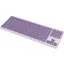 Клавиатура Canyon Keyboard OnType 10 Low Profile EN Wired Violet (CNS-HKB10V) - миниатюра 2