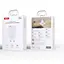 Мережевий зарядний пристрій XO CE30 30W 1USB-A+1USB-C fast charger Білий - мініатюра 7