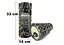 Массажный ролик EasyFit Grid Roller 33 см v.1.1 Multi Черный (EF-2021-BK) - миниатюра 3