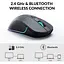 Мишка Keychron M3 Wireless/Bluetooth/USB Black (M3-A1) - мініатюра 5