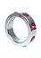 Pierścień-Metal Cock Ring with Pink Diamonds Medium Boss Series 64-00119 99077 - мініатюра 1