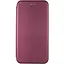Шкіряний чохол-книжка Classy для Xiaomi Redmi 4X Бордовий - мініатюра 1