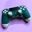 Оригинальный джойстик Sony Dualshock 4 зеленого цвета - миниатюра 1