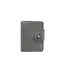 Женский кожаный кард-кейс 7.1 (Книжечка) серый - миниатюра 7