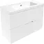 Тумба з умивальником Volle Aiva 80 см 15-68-80 Білий - мініатюра 1