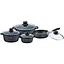 Набір каструль з кришками та сковородою Bohmann BH 6008 MRB 8 предметів - мініатюра 1