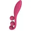 Универсальный вибратор Satisfyer Tri Ball 1, 3 мотора гнется - миниатюра 2