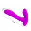 Вібратор Pretty Love Remote Control 10 см фіолетовий - мініатюра 6