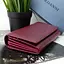 Гаманець жіночий шкіряний Fuerdanni 1180 бордовий на магнітах - мініатюра 4