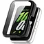 Чехол-накладка DK для Samsung Galaxy Fit3 (R390) Пластик Gloss Glass Full Cover (black) - миниатюра 3