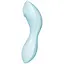 Вакуумний стимулятор клітора з вібрацією Satisfyer Curvy Trinity 5+ блакитний - мініатюра 3