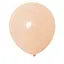 Шарик воздушный латексный 30 см (100) макарун оранжевый, IDEA7-DL-017 - миниатюра 1