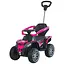 Електромобіль дитячий Bambi Квадроцикл Racer M 6126EBLR-8 толокар + батьківська ручка 6V 500mA фіолетовий - мініатюра 1