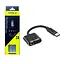 Адаптер 2E Type-C AUX 3.5 + Type-C аудіо та зарядний - мініатюра 2