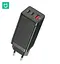 Блок питания 65w Сетевое зарядное устройство для Xiaomi Baseus GaN Mini Quick Travel BS-C915 - миниатюра 1