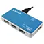USB-Хаб Defender USB Hub Quadro Power 4-port USB2.0 активний, синьо-білий (83503) - мініатюра 2