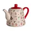 Заварочный фарфоровый чайник Yiwu Merry Christmas 1 литр horeca CR-1-15 - миниатюра 1