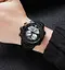 Часы мужские наручные спортивные Skmei 2014 (Черный с белым) - миниатюра 6