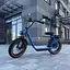Электровелосипед Volto Cruise двухместный 20" 1000W 20Ah + NFC голубой - миниатюра 7