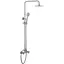 Душева система Zerix GTA-003-J ZX4840, Нержавіюча сталь - мініатюра 1