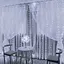 Новогодняя светодиодная гирлянда-штора Роса 2x2 м LED 160 лампочек Белый - миниатюра 5