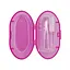 Силиконовая зубная щетка для десен MGZ-0706(Pink) в футляре - миниатюра 1
