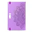 Записная книжка "Мандала Пурпурный цвет" 20204-KR в точку, мягкий переплет, 96 листов - миниатюра 2