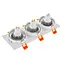 Светильник врезной поворотный Brille HDL-DT 109/3 MR16 WH 36-251 - миниатюра 9