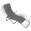 Кресло-шезлонг Jumi раскладной серый - миниатюра 4