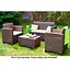Набор садовой мебели Bica Nebraska 2 серо-бежевый - миниатюра 5