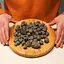 Хрустящие сырные шарики Гауда с чернилами каракатицы - сыр сушеный, 100г - миниатюра 4