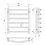 Полотенцесушитель Laris Класcик П6 500x600 71207481, Хром - миниатюра 2