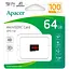 Карта памяти MicroSDHC 64GB UHS-I Class 10 Apacer (AP64GMCSX10UB-RA) - миниатюра 2