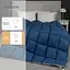 Ковдра пухова MirSon Valentino 031, king size, 240x220, блакитна (2200000018465) - мініатюра 4