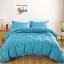 Простирадло MirSon Satin Light Pro 10-008 Blue 180x220 см (2200010172768) - мініатюра 2