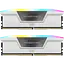 Оперативна пам'ять Corsair 32GB (2x16GB) DDR5 6000MHz Vengeance RGB White (CMH32GX5M2B6000C40W) - мініатюра 1