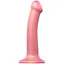 Насадка для страпона Strap-On-Me Mono Density Dildo Rose M - миниатюра 1