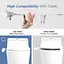 Універсальне біде-накладка SAMODRA Bidet H1 з боковим модулем, Біла (SMWDH1) - мініатюра 8