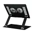 Охлаждающая подставка для ноутбука до 15.6 дюймов OfficePro LS-122-B 2xfans Alloy Aluminum Black - миниатюра 3