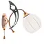 Бра Brille LK-620W/1 E27 FG настенное накладное классическое - миниатюра 5