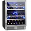 Винный холодильник встроенный Klarstein Vinovilla Duo 43 (10032031) - миниатюра 1