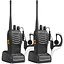 Комплект двох портативних тактичних рацій Baofeng BF-888S 2W з гарнітурою  на 16 каналів UHF400-470 МГц (18837) - мініатюра 2