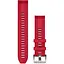 Ремешок для Garmin Marq Gen2 QuickFit 22 Silicone Strap Plasma Red - миниатюра 1