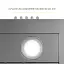 Вытяжка декоративная Т-образная WEILOR MIST WTX 68 INOX - миниатюра 6