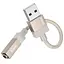 Перехідник Hoco UPA32D Clever USB to 3.5mm Gold - мініатюра 4